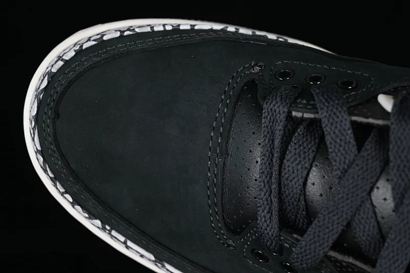 All categories Air Jordan Jordan series basketball shoes Air Jordan 3 foreign trade version Air Jordan 3 Retro "Off Noir" AJ3 Joe 3 old black cement CK9246-001